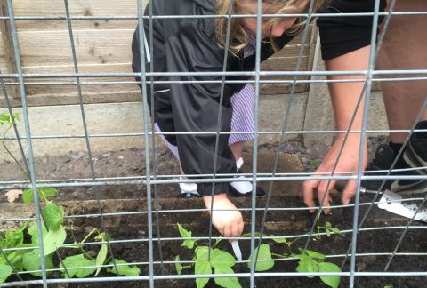 Proud of her Planting-Mad Pre-Prep