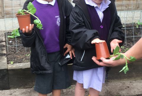 Proud of her Planting-Mad Pre-Prep