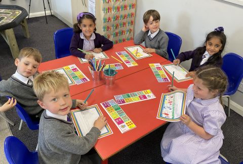 A Snap Shot of The First Half-Term in Reception