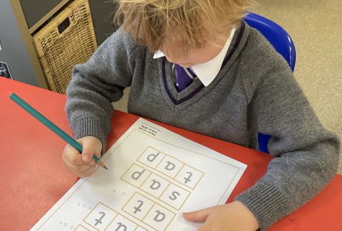 A Snap Shot of The First Half-Term in Reception