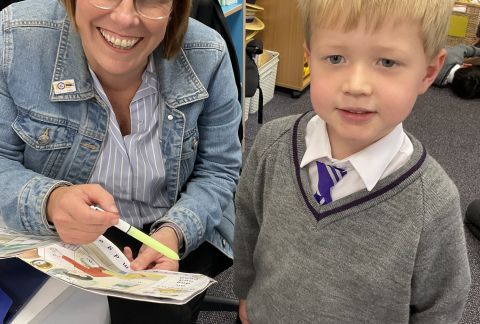 A Snap Shot of The First Half-Term in Reception