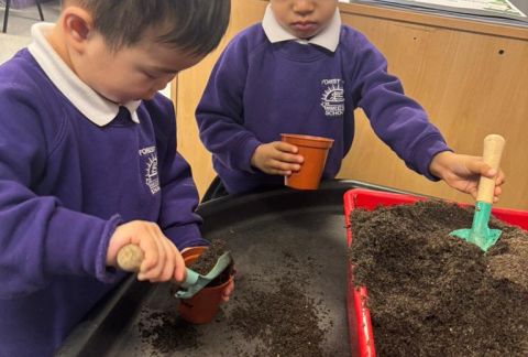 Garden Adventures in Non Term-Time Nursery