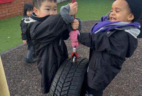 Garden Adventures in Non Term-Time Nursery