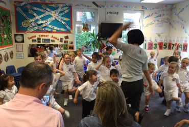 Pre-Prep’s enthusiastic assembly