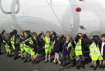 Reception visit Manchester Airport